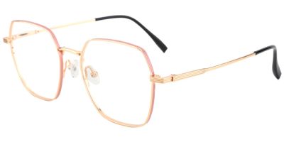 Titanium Prescription Glasses 26012 Gold