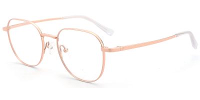 Titanium Prescription Glasses 26024 Gold