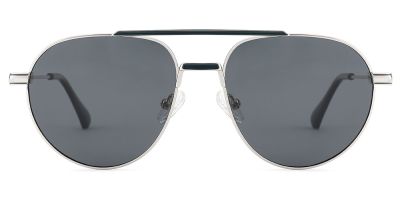 Aviator Prescription Sunglasses 29052 Silver