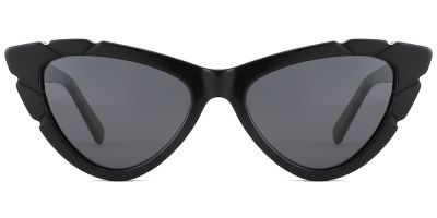 Cat Eye Prescription Sunglasses 29070 Black