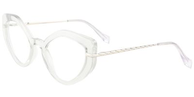 Cat Eye Prescription Glasses 35008 White
