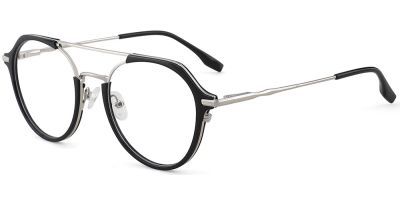 Aviator Prescription Glasses 35024 Black