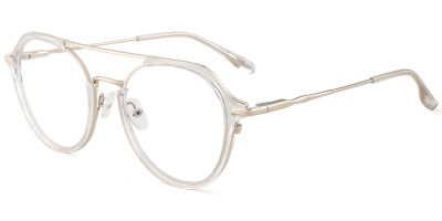 Aviator Prescription Glasses 35024 Clear