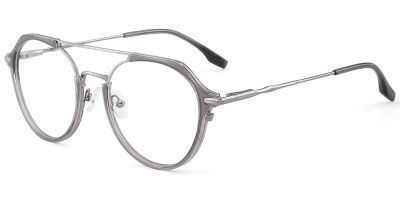 Aviator Prescription Glasses 35024 Grey