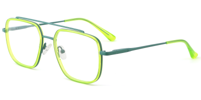 Aviator Prescription Glasses 35032 Green