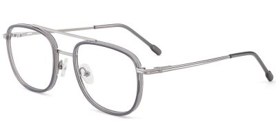 Aviator Prescription Glasses 35036 Grey