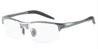 8177 Prescription Glasses Gun Grey