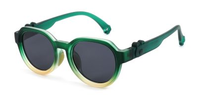 Kids Prescription Sunglasses KB672 Green