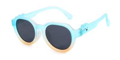 Kids Prescription Sunglasses KB672 Light Blue