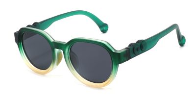 Kids Prescription Sunglasses KB673 Green