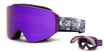 Prescription Ski and Snowboard Goggles H075 Purple