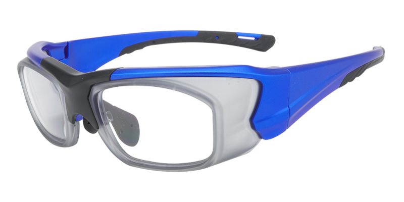 J129 Prescription Safety Glasses Blue - ANSI Z87.1 and CSA Z94.3