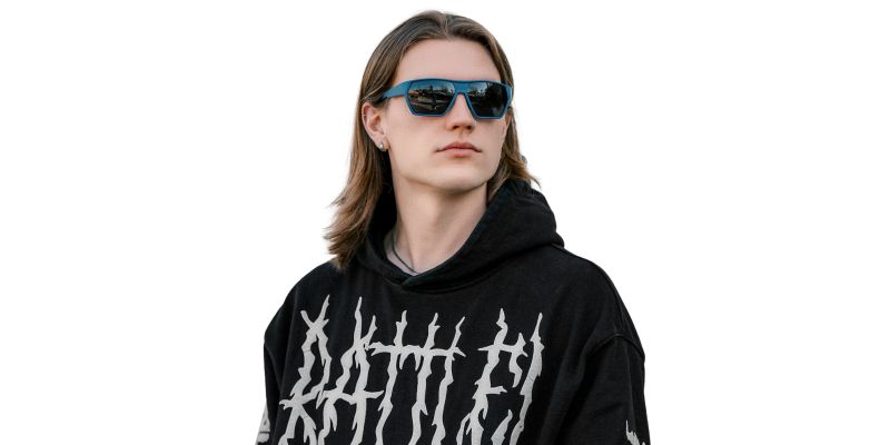 KA0305 Blue Prescription Safety Glasses