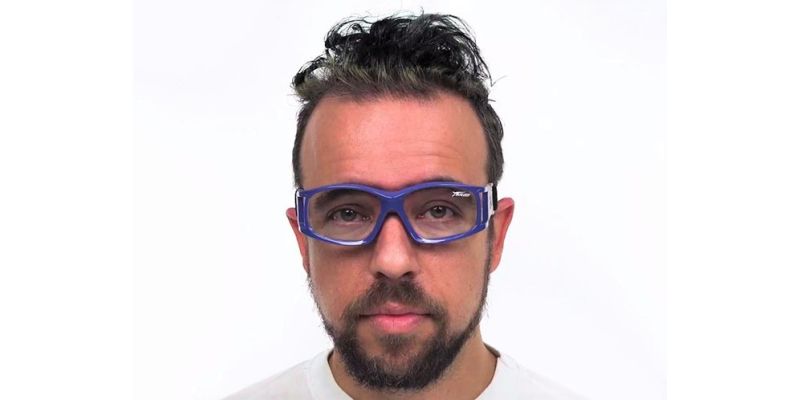 Prescription Sports Goggles JH070 Blue