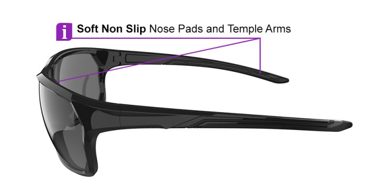 KA0510 Black Prescription Safety Glasses