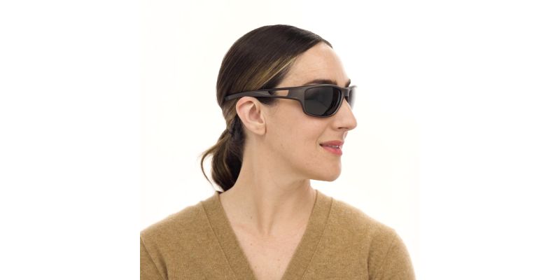 KA0611 Black Prescription Sports Sunglasses