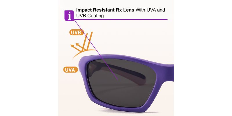 Kids Prescription Sports Glasses 703 Orange