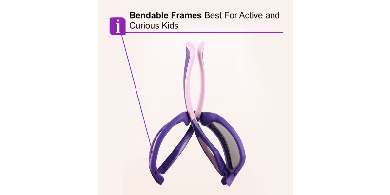 Kids Prescription Sports Glasses 703 Orange