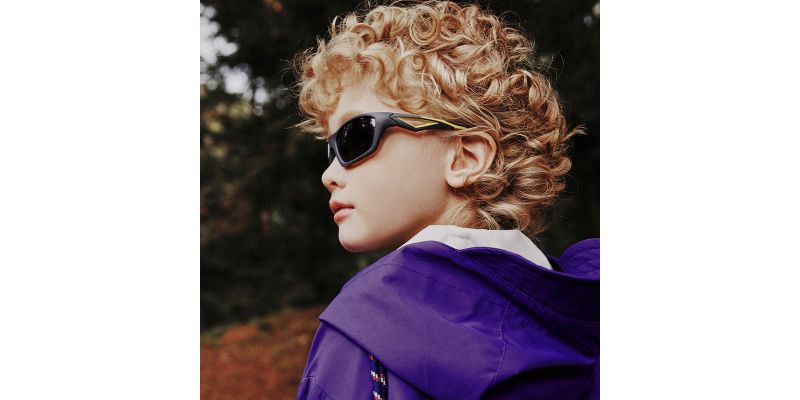 Kids Prescription Sports Glasses 703 Orange