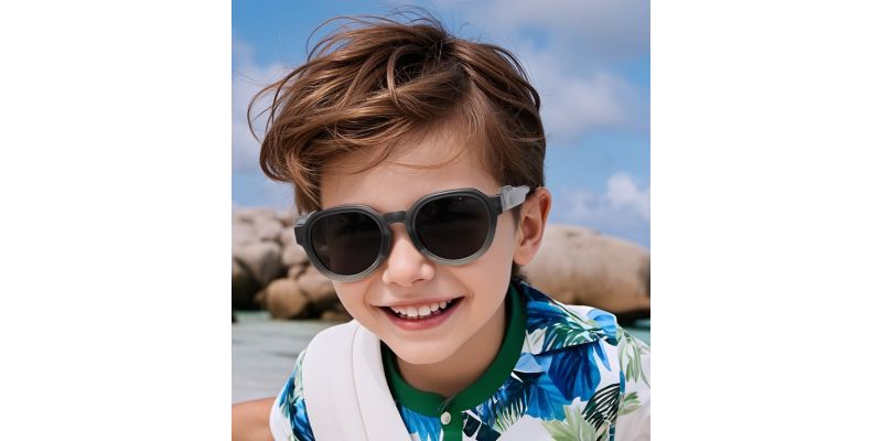 Kids Prescription Sunglasses KB672 Purple 