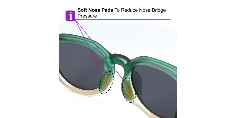 Kids Glasses KB672 Yellow