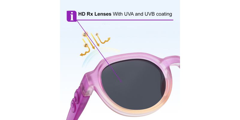 Kids Prescription Sunglasses KB673 Blue