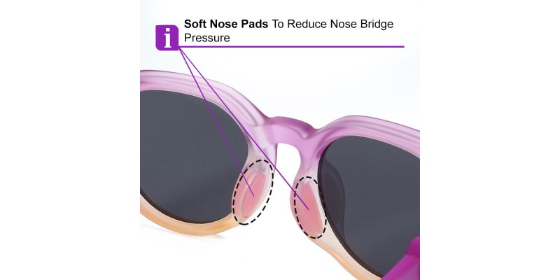 Kids Prescription Sunglasses KB673 Blue