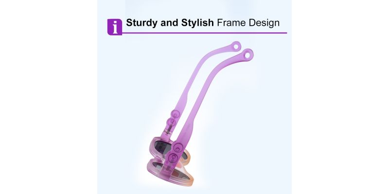 Kids Prescription Sunglasses KB673 Light Blue