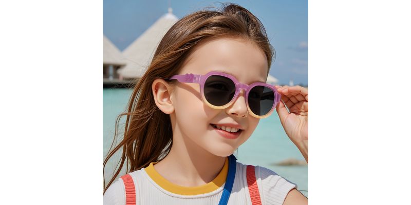 Kids Prescription Sunglasses KB673 Blue