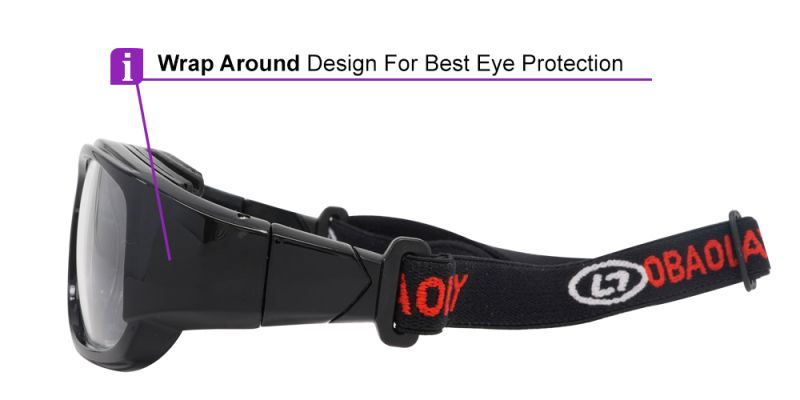 L028 Blue Prescription Sports Goggles