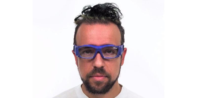 JH60 Sports Goggles Blue - Basketball, Baseball, Football & Soccer Glasses