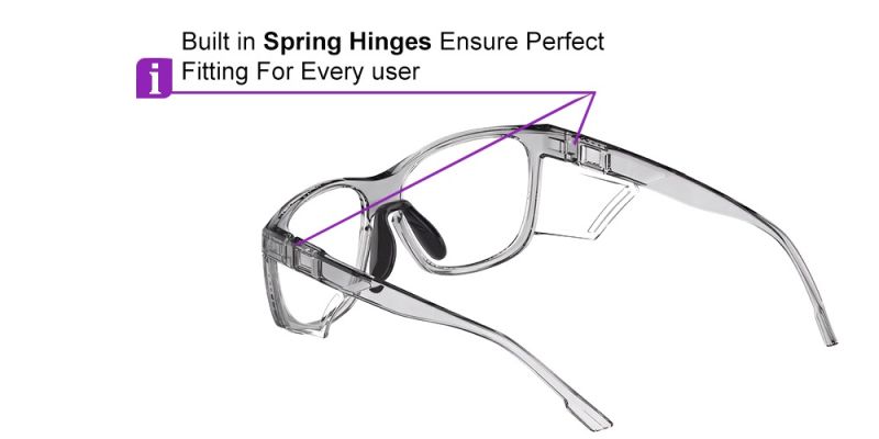 Prescription Safety Glasses MX777 Clear