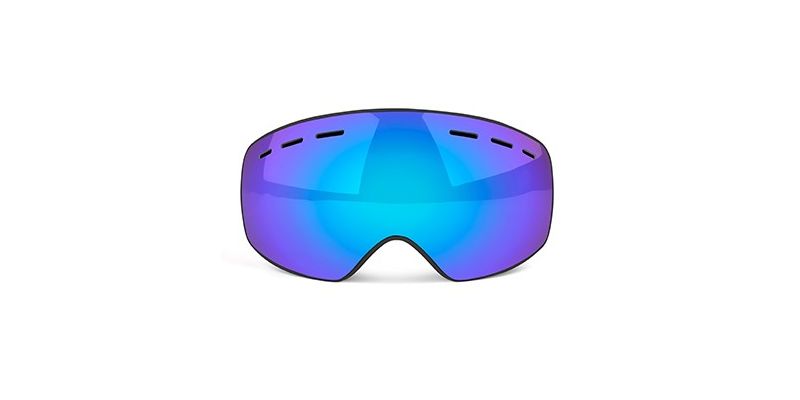 H020 Kids and Youth Prescription Ski and Snowboard Goggles Blue