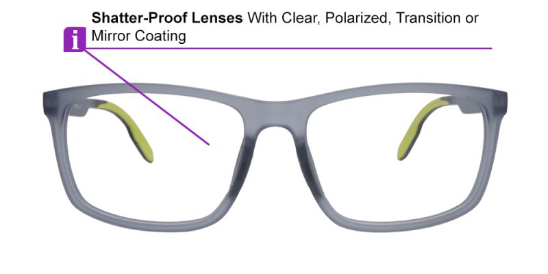 Casual Prescription Sports Glasses K50413 Silver