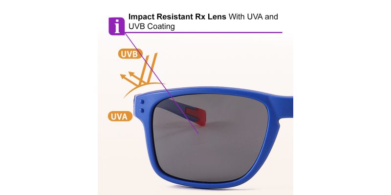 Kids Prescription Sports Glasses 705 Orange