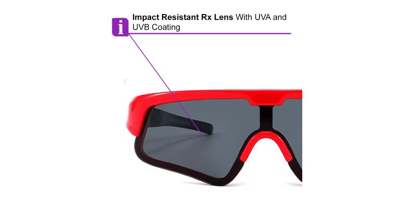 Kids Prescription Sports Glasses 8400 Blue