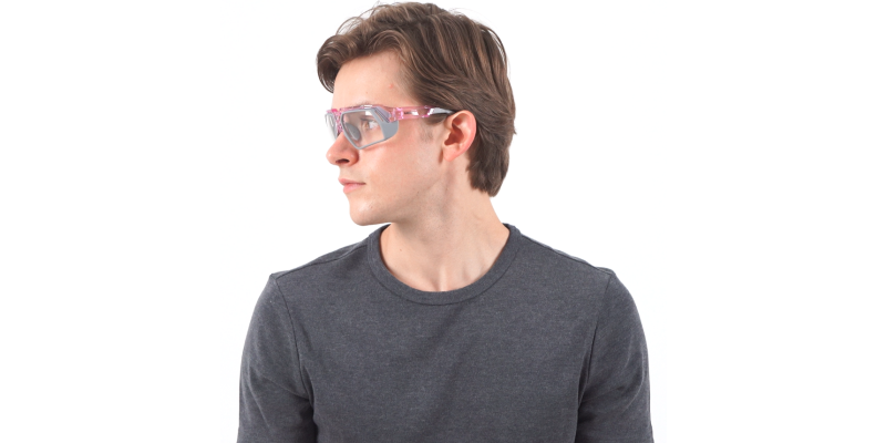 XQ617 Prescription Safety  Glasses Pink - ANSI Z87.1 Certified