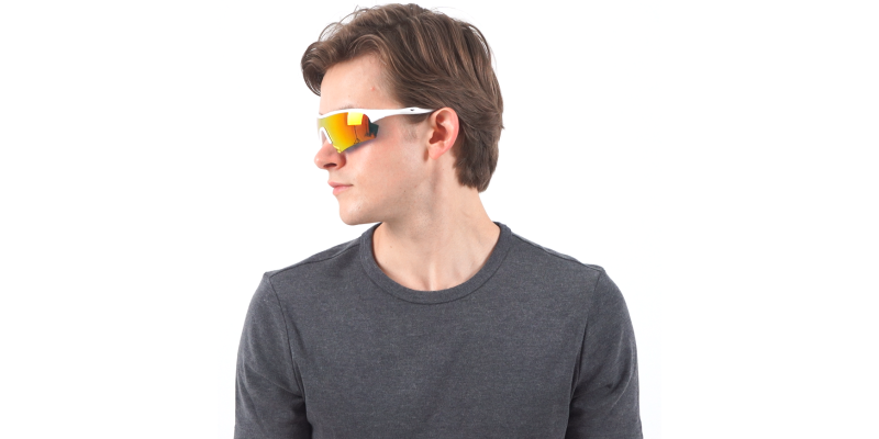 XQ643 Prescription Safety  Glasses White - ANSI Z87.1 Certified - Non Insert Rx Lenses